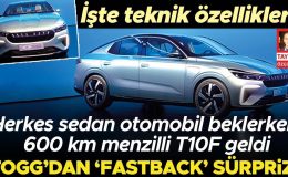 Togg’dan ‘Fastback’ sürprizi