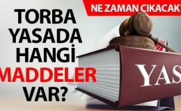 TORBA YASA NE ZAMAN ÇIKACAK? (19 Ocak) | Vergi affı, kademeli emeklilik, taşerona kadro ve 3600 ek gösterge belli oldu mu?