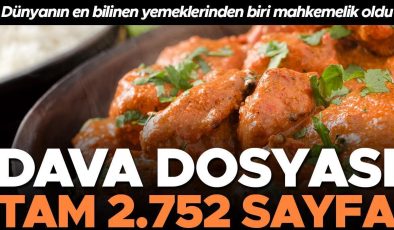 Dünyanın en bilinen yemeklerinden biri mahkemelik oldu… Dava dosyası tam 2.752 sayfa! Bu tarif kimin?