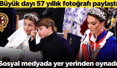 Büyük dayı 57 yıllık fotoğraf paylaştı, sosyal medyada yer yerinden oynadı