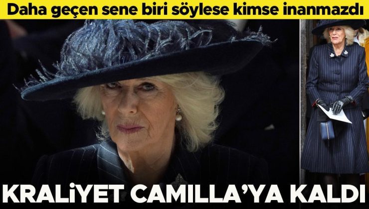 Daha geçen yıl biri söylese kimse inanmazdı… Kraliyet Camilla’ya kaldı… Ne babası vardı ne oğlu