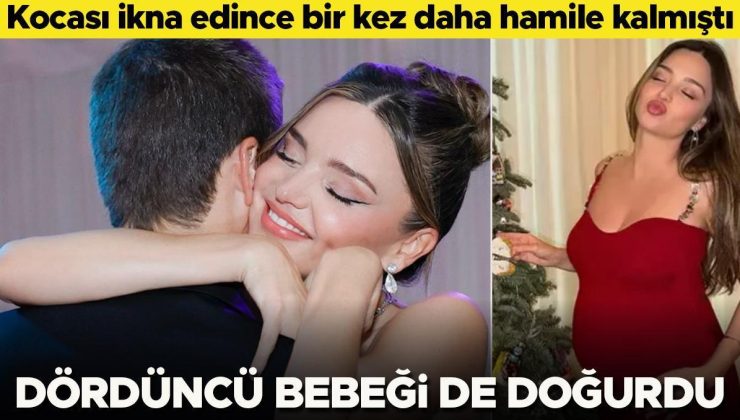 Kocası ikna edince hamile kalmıştı.. Yeni bebeği de doğurdu