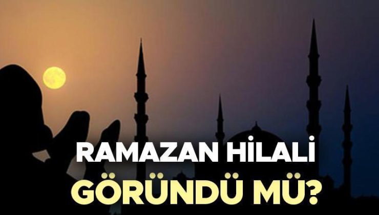 RAMAZAN HİLALİ GÖRÜNDÜ MÜ 2024 | Ramazan hilali ne zaman görülür, oruca  başlamak için hilalin görülmesi şart mıdır?  Diyanet astronomu açıkladı!