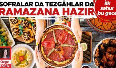 Tezgâhlar ramazana hazır… Haftalık sahur alışverişi en az 2 bin lira