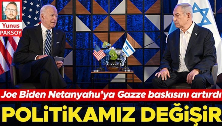 Joe BIden Netanyahu’ya Gazze baskısını arttırdı: Politikamız değişir