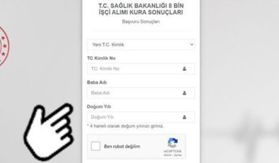 Sağlık Bakanlığı iscisonuc.saglik.gov.tr işçi alımı kura sonuçları ekranı! 4 Nisan İŞKUR Sağlık Bakanlığı işçi alımı kura sonucu