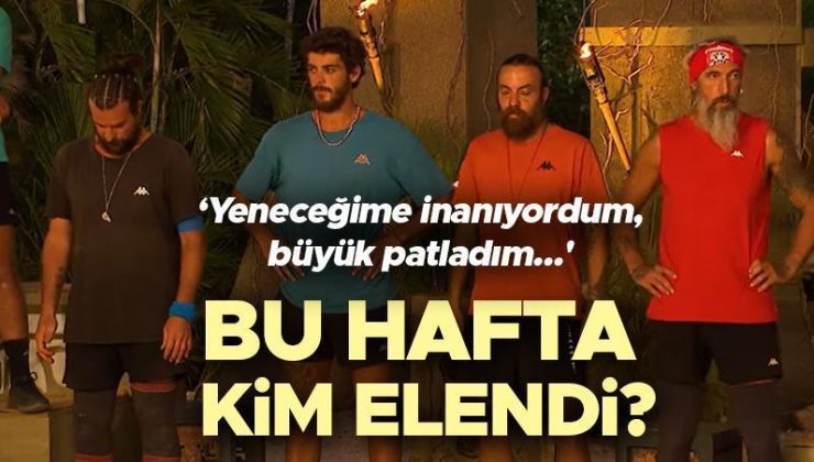 SURVİVOR KİM ELENDİ, KİM GİTTİ 4 NİSAN 2024  | Dün akşam Survivor All Star eleme düellosunu kim kazandı, Poyraz mı, Hakan mı? Favori ismin vedası şoke etti: ‘ Yeneceğime inanıyordum, büyük patladım…’