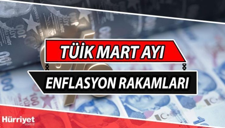 TÜİK Mart ayı enflasyon verisi 2024 | Mart ayı enflasyon rakamları ne zaman açıklanacak, 3 aylık enflasyon farkı beklentisi belli oldu mu?