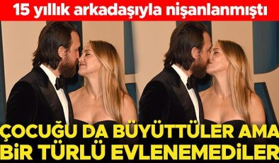 15 yıllık arkadaşıyla nişanlanmıştı… Çocukları da çoktan büyüdü ama bir türlü evlenemediler