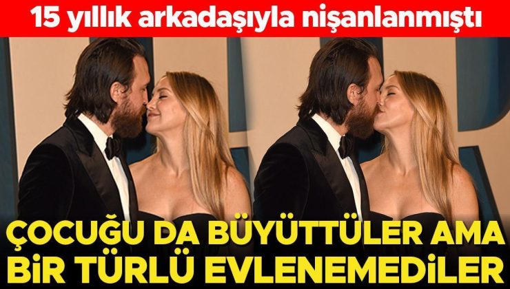 15 yıllık arkadaşıyla nişanlanmıştı… Çocukları da çoktan büyüdü ama bir türlü evlenemediler