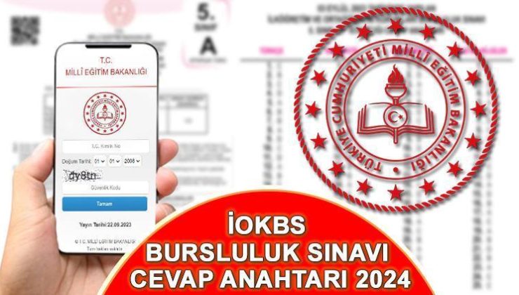 BURSLULUK SINAVI 2024 CEVAP ANAHTARI PDF GÖRÜNTÜLEME EKRANI (odsgm.meb.gov.tr) || İOKBS A-B soru kitapçığı ve cevapları açıklandı mı, saat kaçta açıklanacak? Bursluluk sınavı cevapları nereden, nasıl görüntülenir?