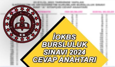 BURSLULUK SINAVI CEVAP ANAHTARI 2024 PDF GÖRÜNTÜLE (MEB.gov.tr) || İOKBS  A-B soru kitapçığı ve cevapları açıklandı mı, saat kaçta açıklanacak? Bursluluk sınavı cevapları nereden, nasıl görüntülenir?