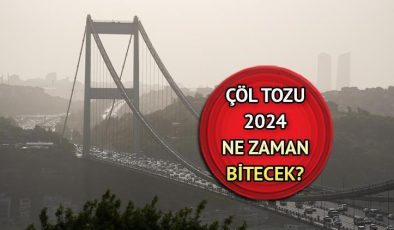 ÇÖL TOZU SON DAKİKA 2024 || Toz bulutu ne zaman gidecek, bugün var mı, İstanbul’a geldi mi? Çöl tozu nedir, zararlı mı?