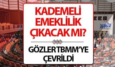 Kademeli emeklilik çıkacak mı? Mayıs 2024 kademeli emeklilik son dakika haberleri