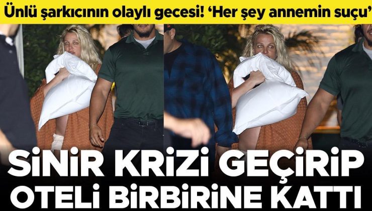 Otelde olaylı gece! Ünlü şarkıcı sinir krizi geçirip ortalığı birbirine kattı… Sonra da annesini suçladı: Bana komplo kurdular!