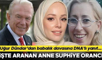 Uğur Dündar’dan babalık davasına DNA’lı yanıt.. İşte aranan anne Suphiye Orancı!