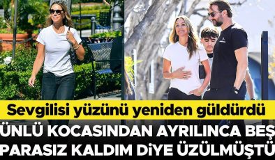 Ünlü kocasından ayrılınca beş parasız kaldım diye karalar bağlamıştı… Yüzü yeni aşkıyla yeniden güldü