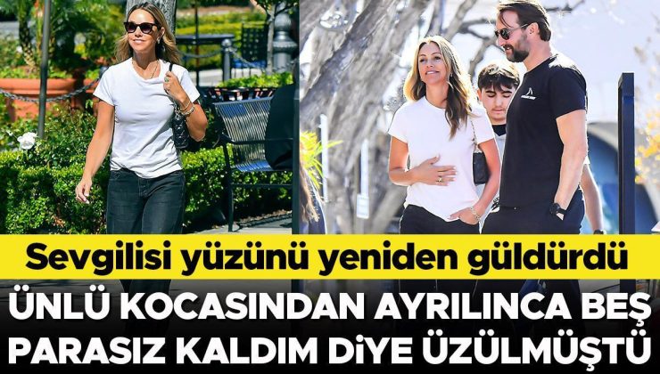 Ünlü kocasından ayrılınca beş parasız kaldım diye karalar bağlamıştı… Yüzü yeni aşkıyla yeniden güldü