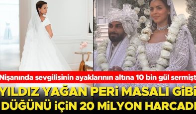 Ünlü milyarderin dört gün dört gece süren muhteşem düğünü… 20 milyon harcadı, dünya yıldızlarını sahneye çıkardı…