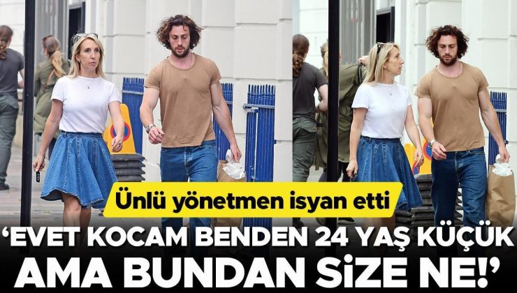 Ünlü yönetmen isyan etti: Evet kocamdan 24 yaş büyüğüm, size ne!