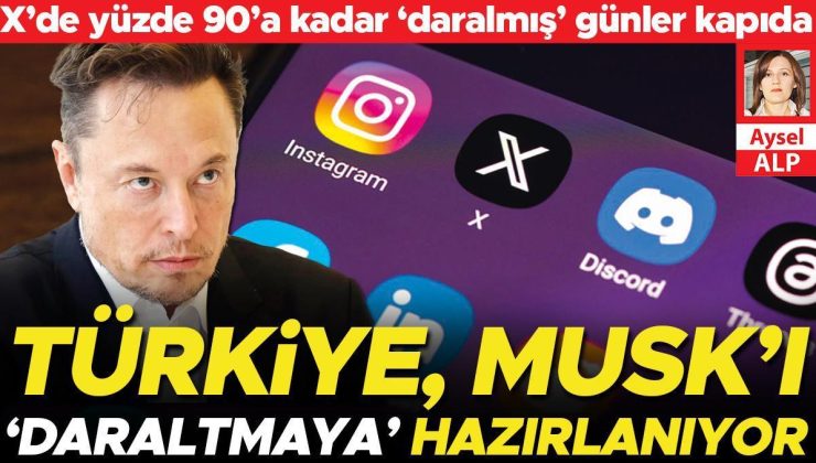 X’de yüzde 90’a kadar ‘daralmış’ günler kapıda… Türkiye Musk’ı ‘daraltmaya’ hazırlanıyor